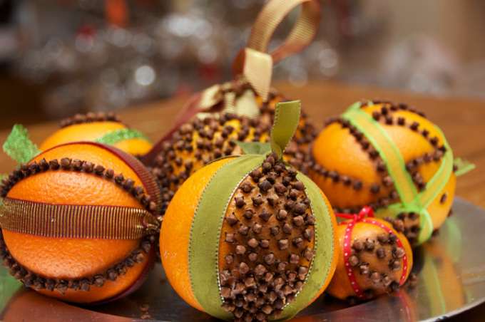 Как сделать ароматические шарики к Новому году