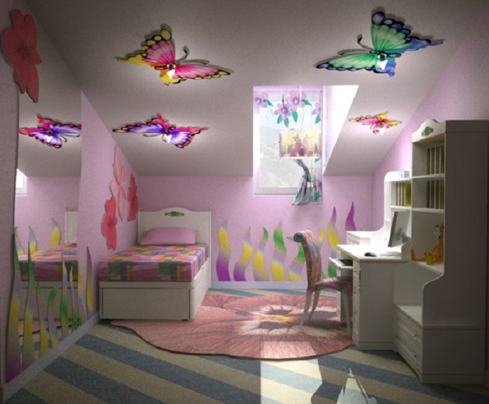 современная комната для ребенка