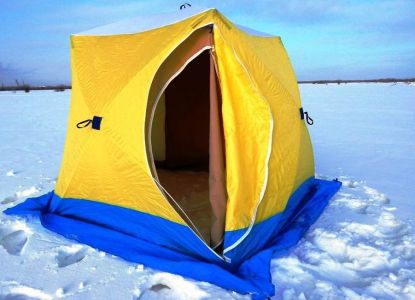 Двухслойные палатки для зимней рыбалки