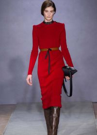 Красное платье 2016