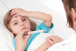 Сколько держится температура при гриппе у детей?