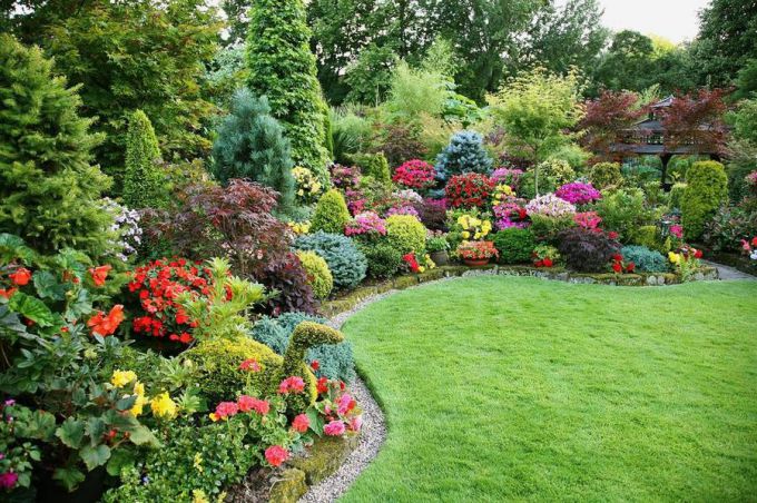 Планируем сад:  как сделать сад красивым