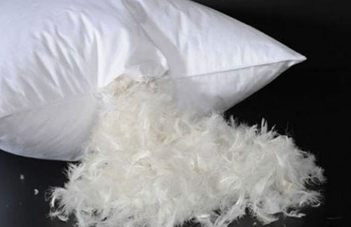 Как стирать подушки из пера и пуха