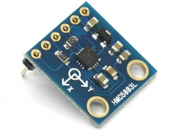 Как подключить цифровой компас HMC5883 к Arduino