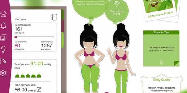 Приложения для похудения на Андроид - программы по подсчету калорий для диеты