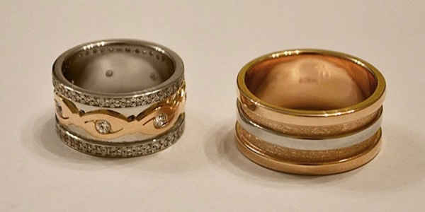 Обручальные кольца из белого золота для мужчин, женщин и парные - описание моделей с фото