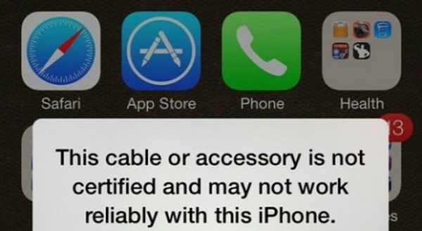 Сообщение в IPhone: "Этот аксессуар, вероятно, не поддерживается". Причины возникновения ошибки и пути решения