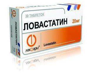 "Ловастатин": инструкция по применению, показания, аналоги, отзывы