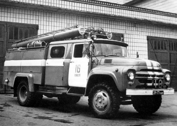 Пожарный ЗИЛ, краткое описание машин на базе ЗИЛ-130/131