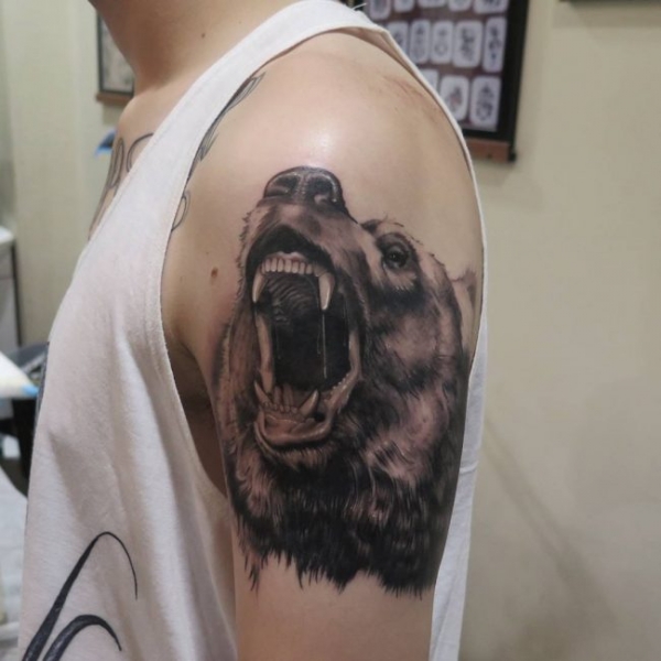 Значение тату "медведь": у мужчин, у женщин, на зоне