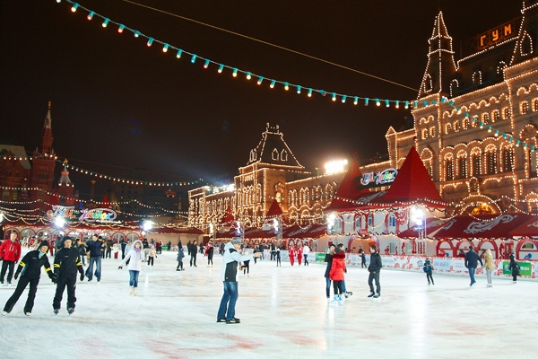 Мероприятия на Новый год на Красной площади