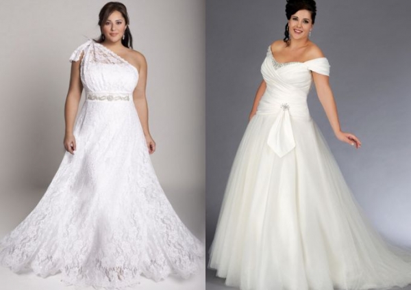 Как выбрать свадебное платье для полной фигуры