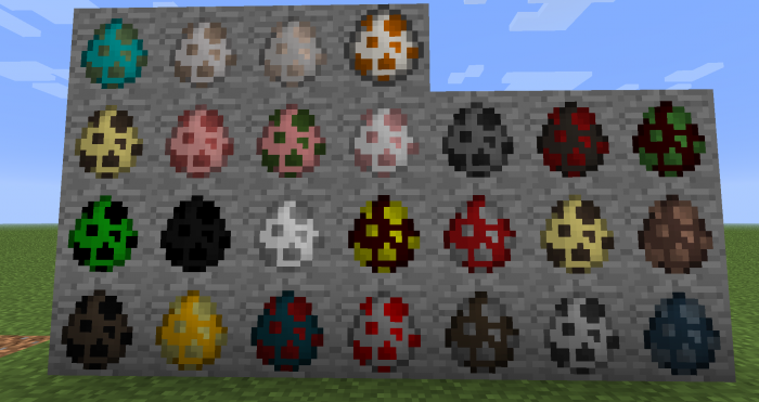 Яйця качки в Minecraft