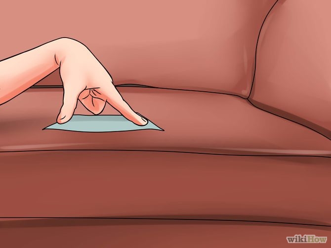 Как залатать кожаный диван