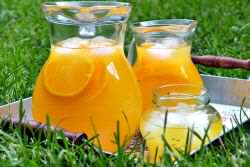 Лимонад из замороженных апельсинов