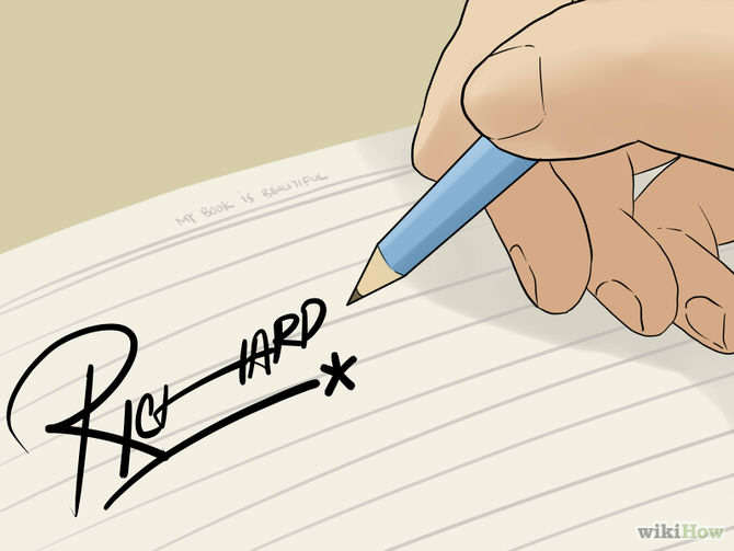 Как придумать красивую подпись