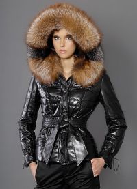 Женские утепленные кожаные куртки