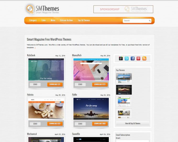 шаблоны smart magazine