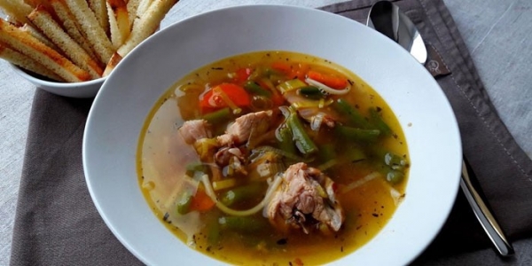 Суп из кролика - как вкусно приготовить с вермишелью, картошкой или рисом по рецептам с фото