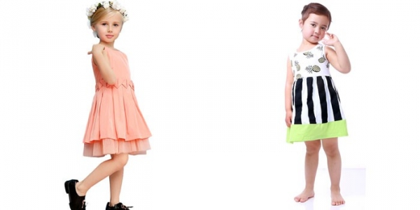 Летние платья для девочек 2017 - новинки детской одежды