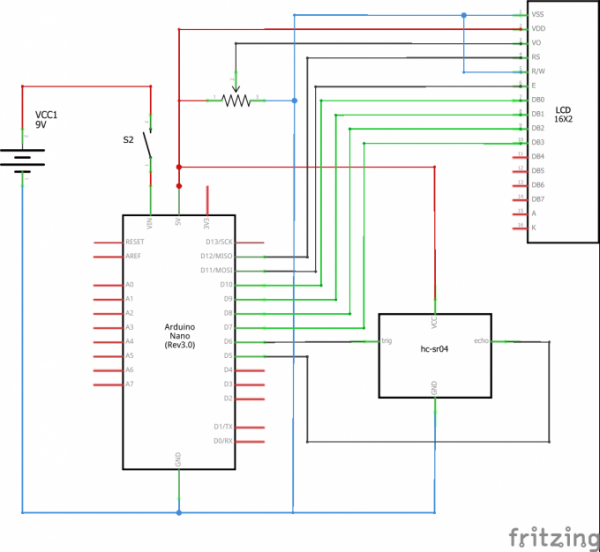 Как сделать ультразвуковой дальномер на HC-SR04 и Arduino