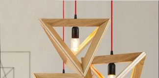 Люстри з дерева