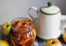 Яблучне варення, новий рецепт. І соус з яблук і слив до м’яса