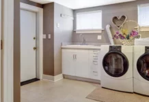 Як правильно розмістити пральну машину та іншу техніку у кімнаті для прання