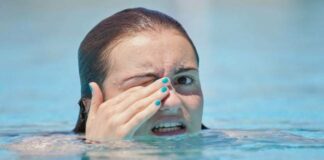 Захист очей від хлору в басейні