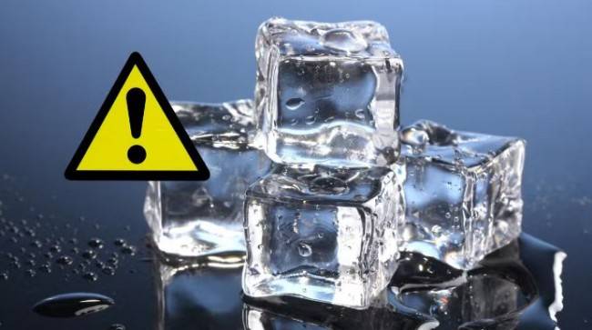 Опасность, исходящая от пищевого льда