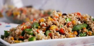 Рецепт: ароматний рис з овочами