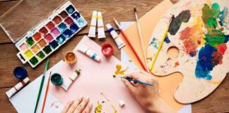 Творчий рюкзачок першокласника для уроків малювання