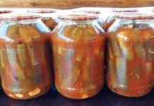 Мариновані огірки з кетчупом чилі на зиму: хрусткі й ароматні