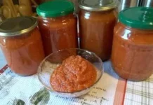 Гостра кабачкова аджика: проста закуска на зиму
