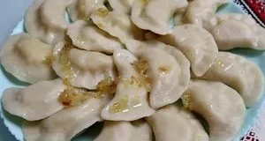 Вареники з картоплею на заварному тісті, яке не розварюється і не тріскає